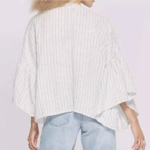 UNIVERSAL THREAD Flounce Sleeve Kimono Jacket